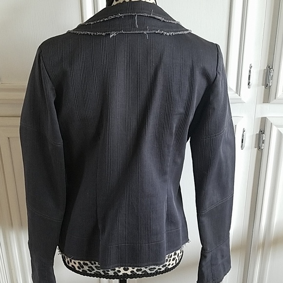 Neesh Gray Cotton Blazer - Picture 3 of 8